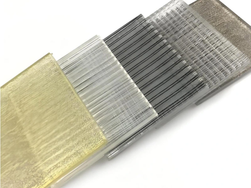 Le verre feuilleté EVA Mesh peut-il être résistant au feu?