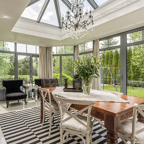 Les chambres solaires sont chaudes en hiver et fraîches en été